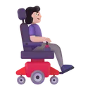 Free 電動車椅子 アイコン