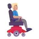 Free 電動車椅子 アイコン