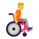 Free 手動車椅子 アイコン