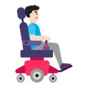 Free 電動車椅子 アイコン