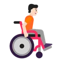 Free 手動車椅子 アイコン