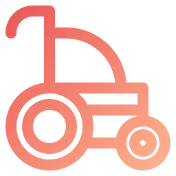 Free Wheelchair  Icon