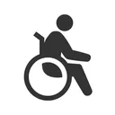 Free Wheelchair Disability Disabled アイコン