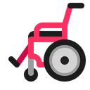 Free Wheelchair Flat Icon