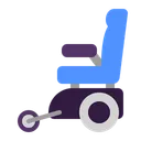 Free Wheelchair Flat Icon