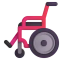 Free Wheelchair Color Icon