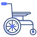 Free Wheelchair  Icon