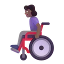 Free In Manual Wheelchair Icon