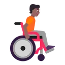 Free Wheelchair  Icon
