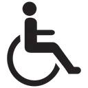 Free Wheelchair Icon