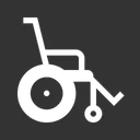 Free Wheelchair  Icon