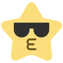 Free Whistle Emoticon Star Icon