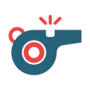 Free Whistle Referee Sport Icon