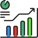 Free Whiteboard Presentation Analytics Icon