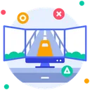 Free Wide monitor  Icon