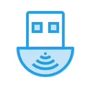 Free Wifi Adapter Receiver Icon