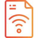 Free Wifi Wifi Details Wifi Password File Icon