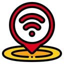 Free Wifi location  Icon