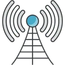 Free Wifi Tower Icon