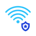 Free Shield Wireless Signal Icon