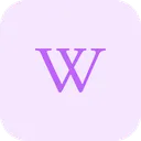 Free Wikipedia Technology Logo Social Media Logo Icon