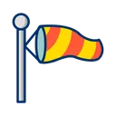 Free Wind Direction Navigation Icon