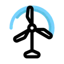 Free Wind Turbine Renewable Icon