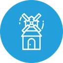 Free Windmill House Cabin Icon