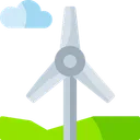 Free Windmill Turbine Energy Icon