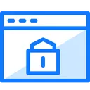 Free Window Lock Icon