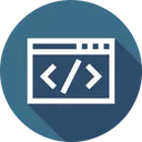 Free Window Code Coding Icon