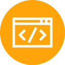 Free Window Code Coding Icon