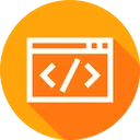 Free Window Code Coding Icon