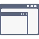 Free Window Page Subwindow Icon