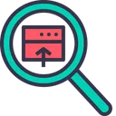 Free Window Search Seo Icon