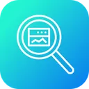 Free Window Search Seo Icon