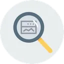 Free Window Search Seo Icon