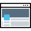 Free Window Web Facebook Icon