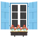 Free Window Shutter  Icon
