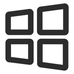 Free Window system Logo Icon