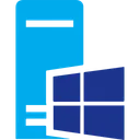 Free Windows Server Logo Icon