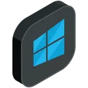 Free Windows Social Media Icon