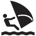 Free Windsurfen Symbol