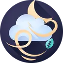 Free Windy Weather Wind Icon
