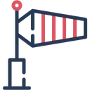 Free Windzeichen Windrichtung Windsack Icon