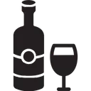 Free Wine Bottle Glass Icon