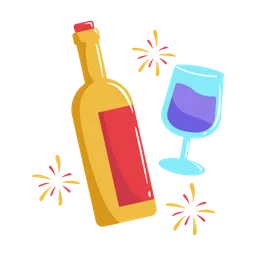 Free Wine bottle  Icon