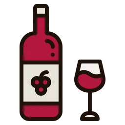 Free Wine Bottle  Icon