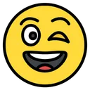 Free Wink Emoji Emoticon Icon