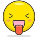 Free Wink Tongue Face Icon